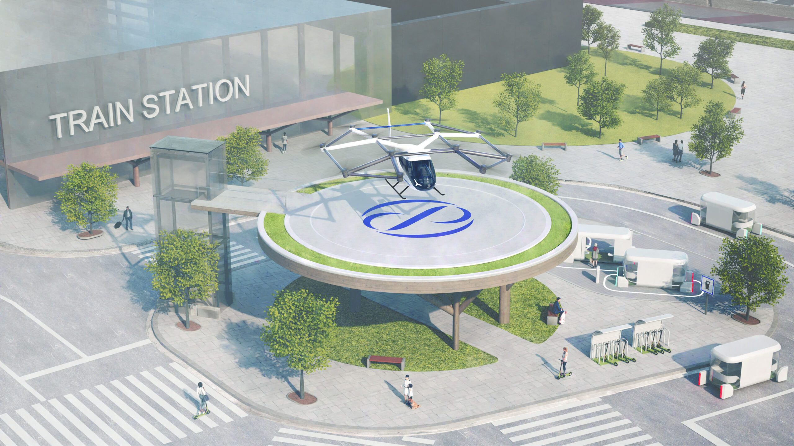 eVTOL implementation Osaka